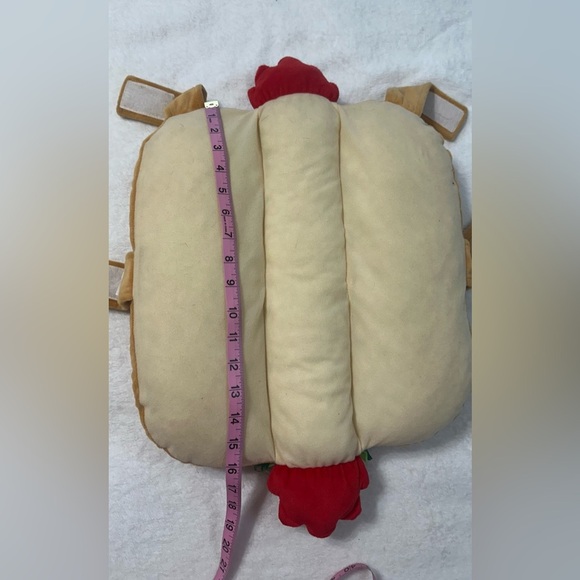 Red and Yellow Dog Clothing Accessory Costume - Picture 6 of 8